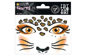 ΑΥΤΟΚΟΛΛΗΤΑ ΠΡΟΣΩΠΟΥ FACE ART STICKER HERMA N.15303 LEOPARD